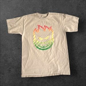 🟢5/$25  Spitfire Tan T-Shirt
